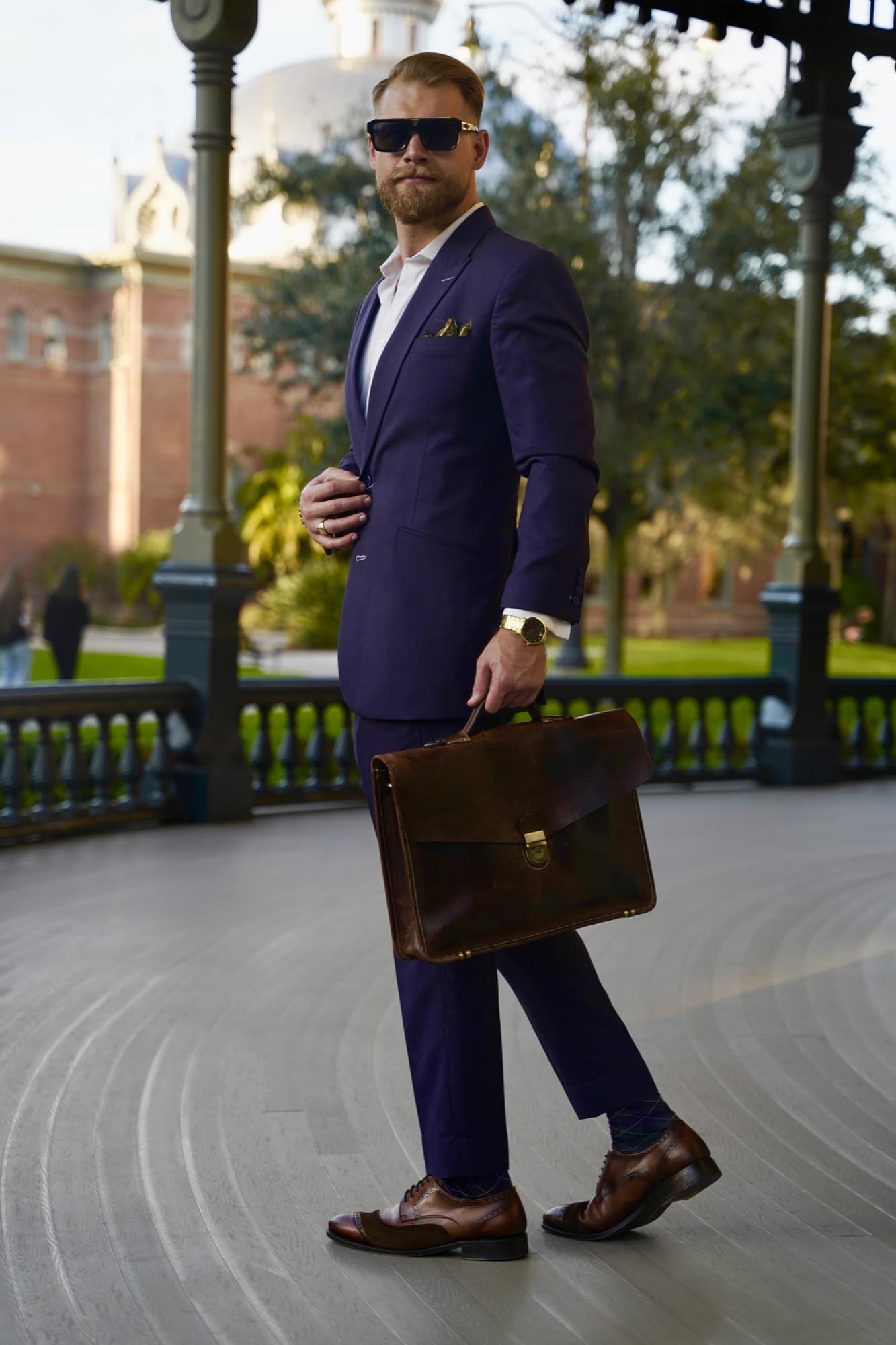 Business look — full-length